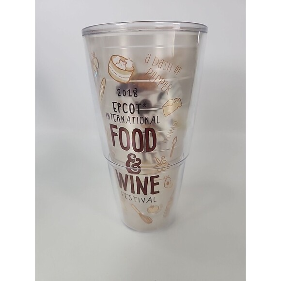 Disney Parks Epcot International Food and Wine Festival 2018 Tervis Tumbler USA - Picture 3 of 7